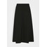 TOM TAILOR SKIRT WITH TOPSTITCHING DETAIL Spódnica trapezowa deep black TO221B0AD