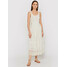 Iconique Sukienka letnia Lia IC21 038 Biały Regular Fit