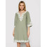 Iconique Sukienka codzienna Kaftan IC21 043 Zielony Regular Fit