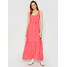 TwinSet Sukienka wieczorowa 211TT2168 Różowy Regular Fit