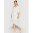 TwinSet Sukienka dzianinowa 211TT3190 Biały Regular Fit