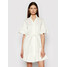 Silvian Heach Sukienka koszulowa PGP21334VE Biały Regular Fit