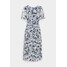 Esprit Collection Długa sukienka navy ES421C1FA