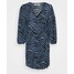 ONLY ONLJENNI WRAP DRESS Sukienka letnia blue/black ON321C27Y