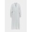 Marc O'Polo DRESS BOHEMIAN SUMMER STYLE WIDE SLEEVE RUFFLED COLLAR Sukienka letnia spring water MA321C0P5-C11