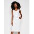 Versace Jeans Couture Sukienka codzienna D2HWA439 Biały Slim Fit