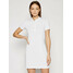 Lacoste Sukienka codzienna EF5473 Biały Slim Fit
