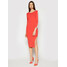 Armani Exchange Sukienka dzianinowa 3KYA1A YMM2Z 1663 Czerwony Slim Fit