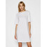 Armani Exchange Sukienka codzienna 8NYADX YJG3Z 9130 Biały Regular Fit