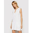 Lauren Ralph Lauren Sukienka plażowa LR8F553E Biały Regular Fit