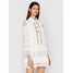 Babylon Sukienka koszulowa N_EL0701 Biały Regular Fit