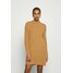ONLY ONLMEKIA DRESS Sukienka dzianinowa brown melange ON321C22P