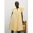 Mango Sukienka letnia Deep 87047884 Żółty Regular Fit