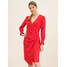 iBlues Sukienka koktajlowa 72262996 Czerwony Regular Fit
