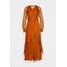Diane von Furstenberg MERCY Długa sukienka orange DF221C04I
