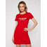 LOVE MOSCHINO Sukienka codzienna W592913M 3876 Czerwony Regular Fit