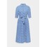 Marc O'Polo DRESS STYLE BELTED WAIST PLEATS DETAILS Sukienka koszulowa blue MA321C0O0