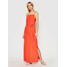 Calvin Klein Sukienka letnia Cami K20K201839 Pomarańczowy Regular Fit