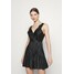 WAL G. NAIROBI PLEATED DRESS Sukienka koktajlowa black WG021C0MW