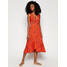 Desigual Sukienka letnia Santorini 21SWMW23 Pomarańczowy Regular Fit