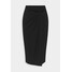 Anna Field CLASSIC Front knot midi skirt Spódnica ołówkowa black AN621B09T