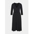 Marc O'Polo DRESS LONG SLEEVE WRAPPED Sukienka z dżerseju black MA321C0NQ