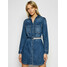 Calvin Klein Jeans Sukienka jeansowa J20J215442 Niebieski Loose Fit