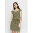 Ragwear TAG DOTS Sukienka letnia olive R5921C05S