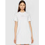 Calvin Klein Jeans Sukienka codzienna J20J215654 Biały Regular Fit