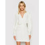 IRO Sukienka koktajlowa Jaden A0137 Biały Regular Fit