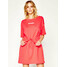 Lacoste Sukienka codzienna EF5761 Czerwony Regular Fit