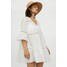 H&M Bawełniana sukienka plażowa 0964443001 Biały