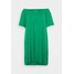 CAPSULE by Simply Be FLORAL BARDOT DRESS Sukienka z dżerseju green CAS21C02J