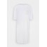 Armani Exchange VESTITO Sukienka z dżerseju white ARC21C02K