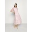 Missguided FLORAL TIE BACK SMOCK DRESS Sukienka koktajlowa pink M0Q21C1XP