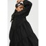 H&M Sukienka plażowa z popeliny 0955311001 Czarny