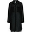 Seafolly Sukienka plażowa Crinkle Twill Beach Shirt 53108-CU Czarny Regular Fit
