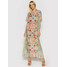 Tory Burch Sukienka letnia Printed 84549 Kolorowy Regular Fit