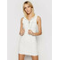 Juicy Couture Sukienka codzienna Nova JCWE121010 Biały Slim Fit