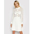 Marciano Guess Sukienka koszulowa 1GG748 9553Z Biały Regular Fit