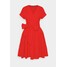 Lauren Ralph Lauren JILARTA SHORT SLEEVE DAY DRESS Sukienka letnia bright hibiscus L4221C184