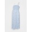 Cotton On MATERNITY SHIRRED BODICE MIDI DRESS Sukienka z dżerseju authentic blue C1Q29F00R