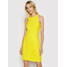 Calvin Klein Jeans Sukienka codzienna J20J216265 Żółty Slim Fit
