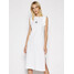 Calvin Klein Jeans Sukienka codzienna J20J216271 Biały Regular Fit