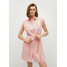 Mango Sukienka koszulowa Rita 87027633 Różowy Regular Fit