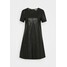 TOM TAILOR DENIM MINI DRESS Sukienka letnia deep black TO721C0CD