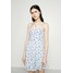 Hollister Co. BARE SHORT DRESS Sukienka letnia white H0421C03U