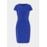Lauren Ralph Lauren BRENDA SHORT SLEEVE DAY DRESS Sukienka etui deep bondi blue L4221C18S