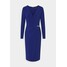 Lauren Ralph Lauren CLASSIC DRESS Sukienka z dżerseju sporting royal L4221C14R