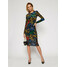 Versace Jeans Couture Sukienka koktajlowa D2HZB426 Kolorowy Slim Fit